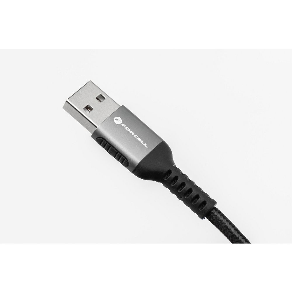 Cablu Forcell F-Energy C263 Type C la Type C QC4.0 PD 5A 240W 1,2 m -Negru - 3 | YEO